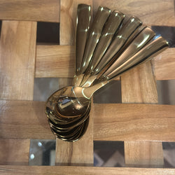 Spoon set of 6 heavy material Medium