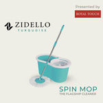 Spin Mop with plastic body moverinside