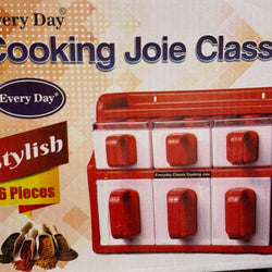 Every Day cooking joie Classic Spice rack 6 pieces