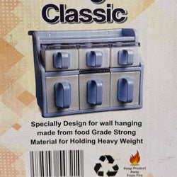 Every Day cooking joie Classic Spice rack 6 pieces