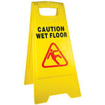 caution wet floor sign