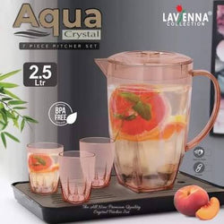 Aqua pitcher crystal jug 2.5 litre(only jug)