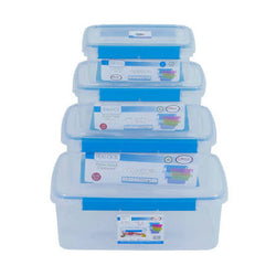 Phoenix Seal lock plastic food container with sizes 1.5L to16L