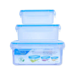 Phoenix Seal lock plastic food container with sizes 1.5L to16L