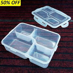 Taste time 4 compartment Air tight box