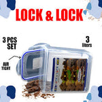 Classic lock jar 3 piece set