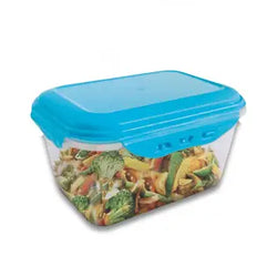 SNAP LOCK STACKABLE CONTAINER 3 pcs set(700ml,1500ml,2500ml)