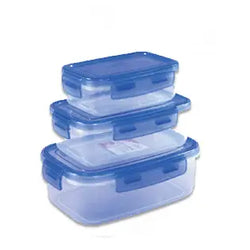 Klick n lock storage box 3 pcs