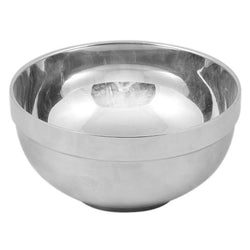 Stainless Steel Heat Insulated Bowl 20 cm - Silver - Hommold