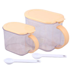 Chef Land 2-Tier Spice Rack With 7 Spice Jars - Hommold