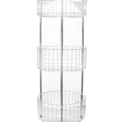 Stainless Steel 3 Tiered Round Kitchen Rack
