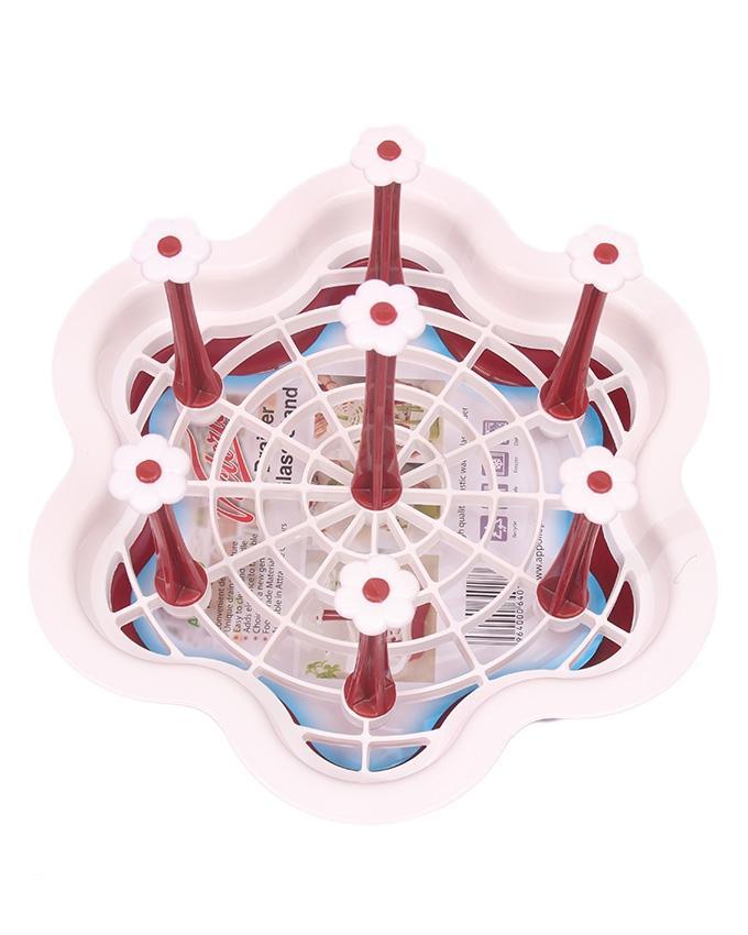 hommold-Lifestyle Glass Stand Rack - Red