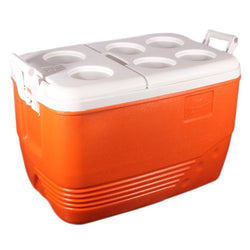 Max Cool Ice Box Cooler 57 Liters - Orange - Hommold