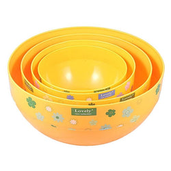 Plastic Bowl Set Four Pieces - Hommold