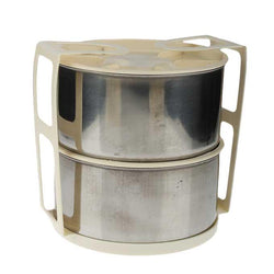 Decora Lunch Carrier With 2 Stainless Steel Bowls 900 ml & 1 Plastic Bowl - Hommold