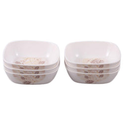 Set of 6 - Fuoco Melamine Cereal/Desert/Fruit /Condiment/Raita Bowls - Hommold