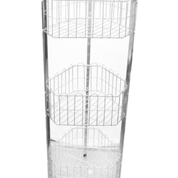 Stainless Steel 3 Tiered Triangular Kitchen Rack - Hommold