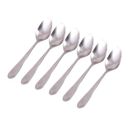 Set of 6 - Metro A-Star Stainless Steel Dinner Spoons - Hommold