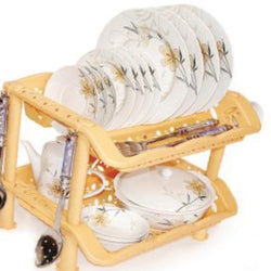 Kitchen Italian 2-Tier Kitchen Sink Dish Rack - Hommold