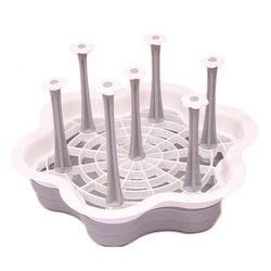 Lifestyle Glass Stand Rack - Grey - A