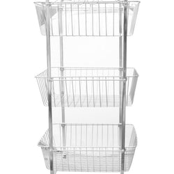 Stainless Steel 3 Tiered Rectangular Kitchen Rack - Hommold