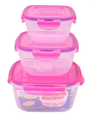 hommold-Klick n Klick Series Food Storage Containers