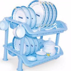 Kitchen Italian 2-Tier Kitchen Sink Dish Rack - Hommold