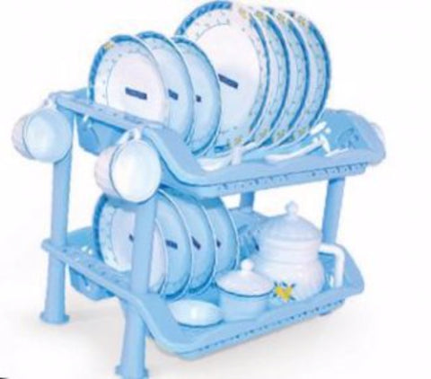 hommold-Kitchen Italian 2-Tier Kitchen Sink Dish Rack