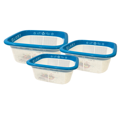 Glory 3pcs Baskets sets -Sqaure - Hommold