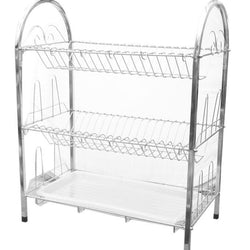 Stainless Steel 3 Tiered Utensils Kitchen Rack