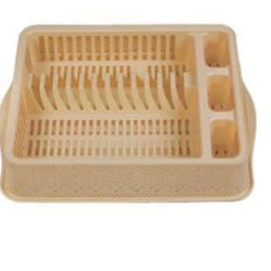 Kitchen Sink Dish Drainer Drying Rack - Multicolours - Hommold
