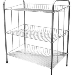 Stainless Steel 3 Tiered Shoes Rack - Hommold