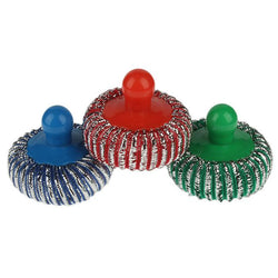 Pack of 3 - Multipurpose Dishwasher Kitchen Bathroom Scrubber With Handle - Hommold