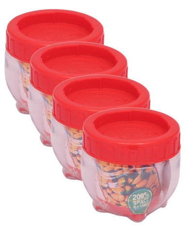 hommold-Fresco Food Storage Containers - Pack of 4