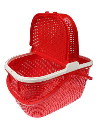hommold-Estillo Portable Storage, Picnic and Carry Basket With Lid