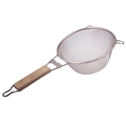 Fine Mesh Steel Strainer - Silver - Hommold