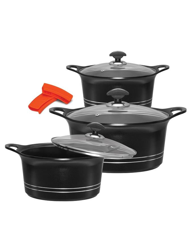 Glory Junior Cookware Set in Die Cast Ceramic Coating Hommold