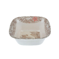 Grey Florentina Melamine Cereal/Desert/Fruit Bowls - Set of 6 - Hommold