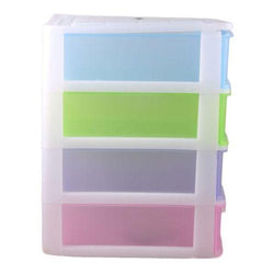 Hommold Portable Storage Unit - 4 Drawers - Multicolor - Hommold