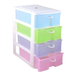 Hommold Portable Storage Unit - 4 Drawers - Multicolor - Hommold