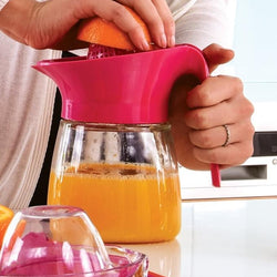 Manual Citrus Juicer With Glass Jug - Hommold