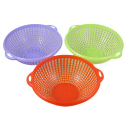 Multi-Colour Perforated Colanders Pack of Three - Hommold