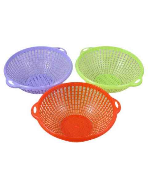 Multi-Colour Perforated Colanders Pack of Three - Hommold
