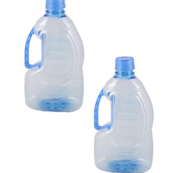 Pack of 2 - Fridge Bottle With Handle - Blue
