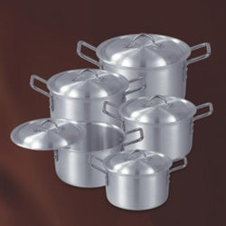 Pack of 5 - Saffron Junior Set - Silver - Hommold