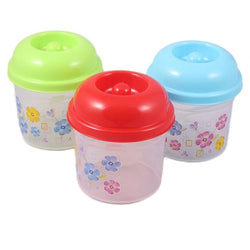 Pack of Three - Clear Spice Jars with Spoon - Hommold