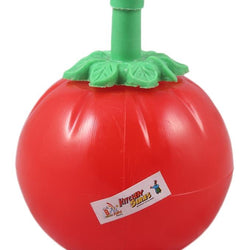 Pack of Two - 300 ml Capsicum Red Squeeze Ketchup, Condiment & Sauce Bottles Dispenser - Yellow & White Caps - Hommold