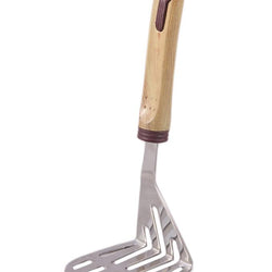 Plastic Handle Food Press - Brown - Hommold