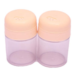 Polostar Salt & Pepper Shakers With Stand - 3 Pcs Set - Hommold