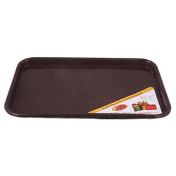 Salesto Plastic Tray - Brown - Hommold